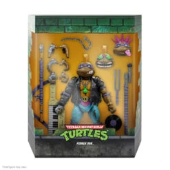Tortugas Ninja Figura Ultimates Punker Donatello 18 Cm -Frikanime Ventas 19986