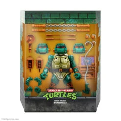 Tortugas Ninja Figura Ultimates Warrior Metalhead Michelangelo 18 Cm -Frikanime Ventas 19999