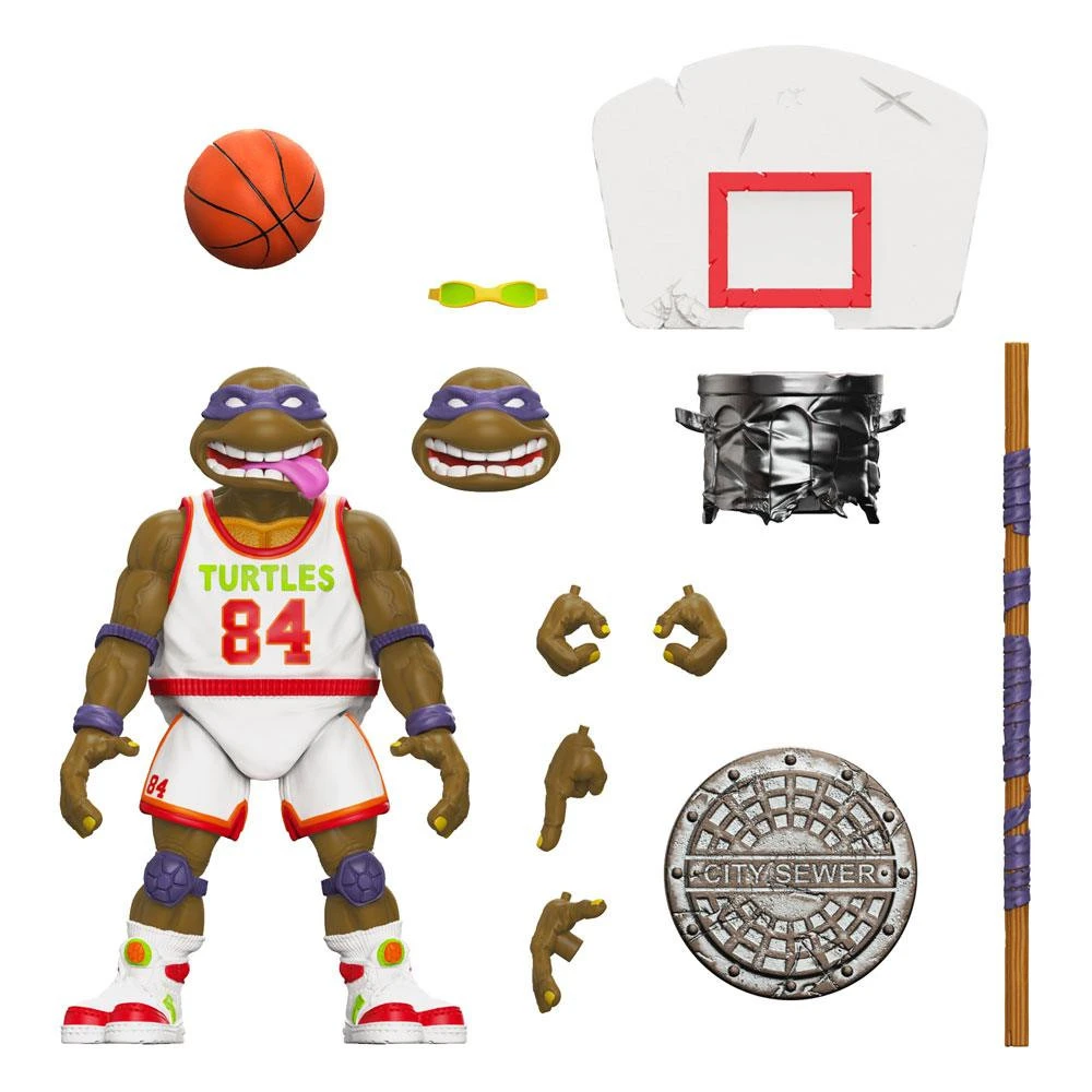 Tortugas Ninja Figura Ultimates Slam Dunkin’ Don 18 Cm 3 Tortugas Ninja Figura Ultimates Slam Dunkin’ Don 18 Cm