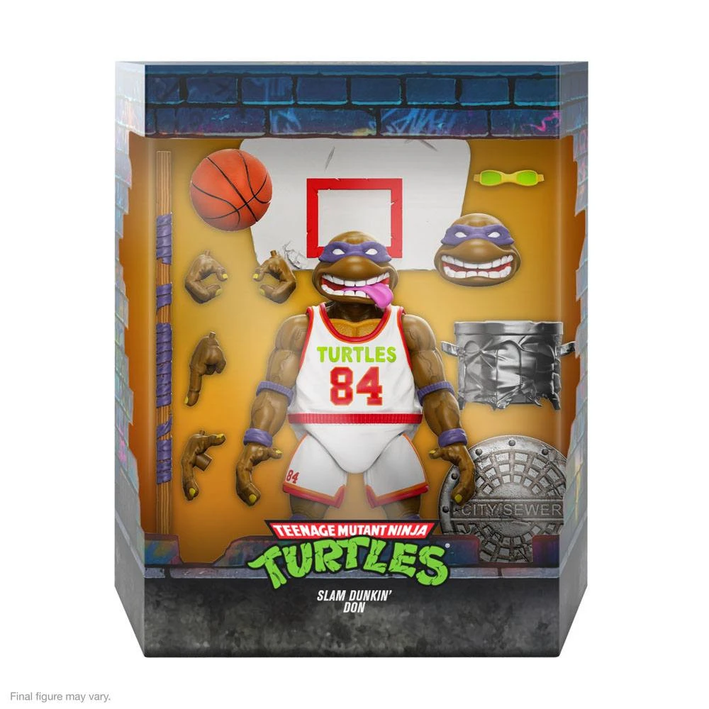 Tortugas Ninja Figura Ultimates Slam Dunkin’ Don 18 Cm 6 Tortugas Ninja Figura Ultimates Slam Dunkin’ Don 18 Cm - Imagen 4
