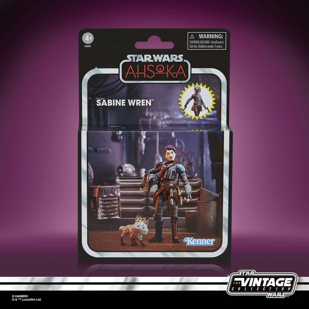 Hasbro Star Wars: Ahsoka Vintage Collection Figura Deluxe Sabine Wren 10 Cm 4 Hasbro Star Wars: Ahsoka Vintage Collection Figura Deluxe Sabine Wren 10 Cm - Imagen 2