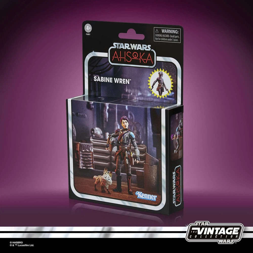 Hasbro Star Wars: Ahsoka Vintage Collection Figura Deluxe Sabine Wren 10 Cm 5 Hasbro Star Wars: Ahsoka Vintage Collection Figura Deluxe Sabine Wren 10 Cm - Imagen 3