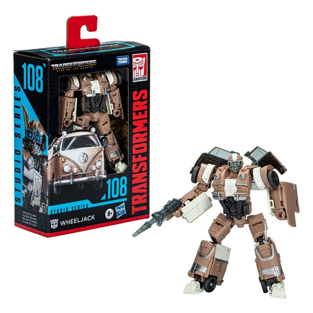 Hasbro WHEELJACK TRANSFORMERS: EL DESPERTAR DE LAS BESTIAS GENERATIONS STUDIO SERIES DELUXE CLASS 5 Hasbro WHEELJACK TRANSFORMERS: EL DESPERTAR DE LAS BESTIAS GENERATIONS STUDIO SERIES DELUXE CLASS - Imagen 3