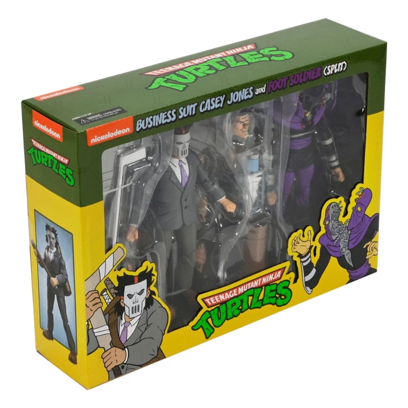NECA BUSINESS SUIT CASEY JONES & SPLIT FOOT SOLDIER TMNT CARTOON 6 NECA BUSINESS SUIT CASEY JONES & SPLIT FOOT SOLDIER TMNT CARTOON - Imagen 4