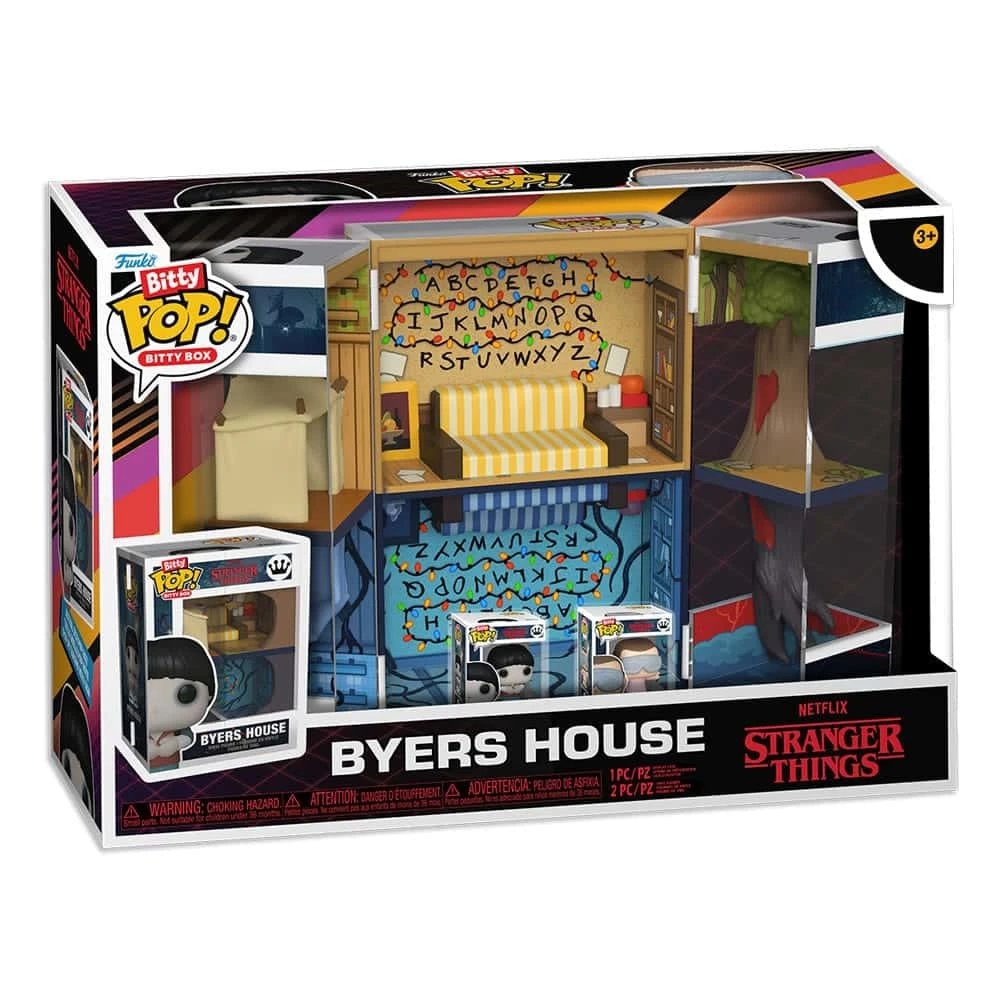 FUNKO BYERS HOUSE STRANGER THINGS BITTY POP 3 FUNKO BYERS HOUSE STRANGER THINGS BITTY POP