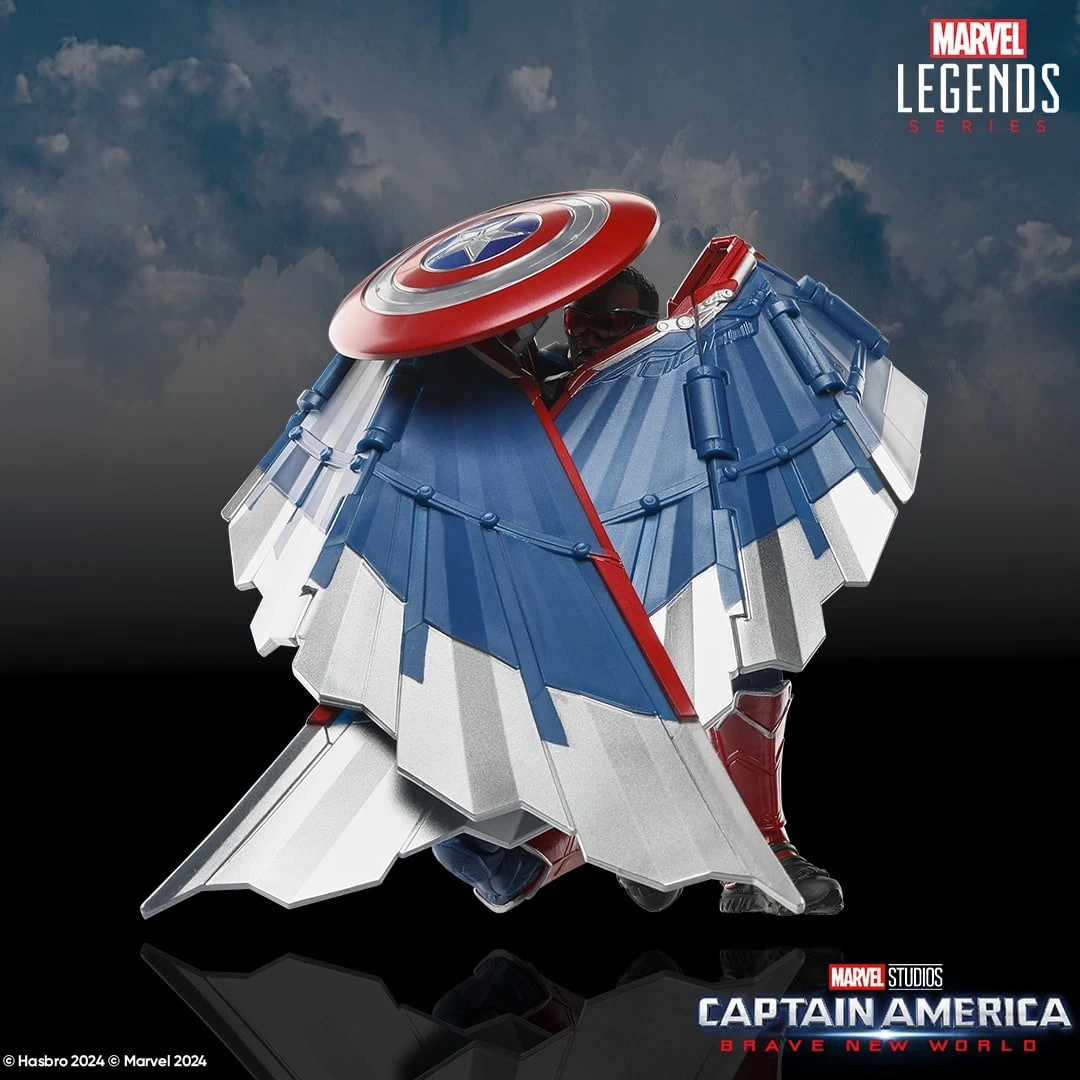 Hasbro CAPTAIN AMERICA BRAVE NEW WORLD MARVEL LEGENDS SERIES 4 Hasbro CAPTAIN AMERICA BRAVE NEW WORLD MARVEL LEGENDS SERIES - Imagen 2