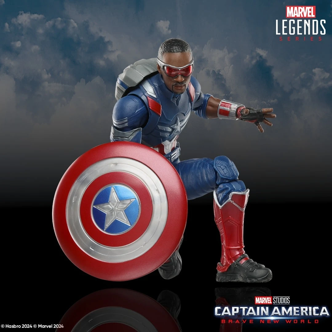 Hasbro CAPTAIN AMERICA BRAVE NEW WORLD MARVEL LEGENDS SERIES 5 Hasbro CAPTAIN AMERICA BRAVE NEW WORLD MARVEL LEGENDS SERIES - Imagen 3