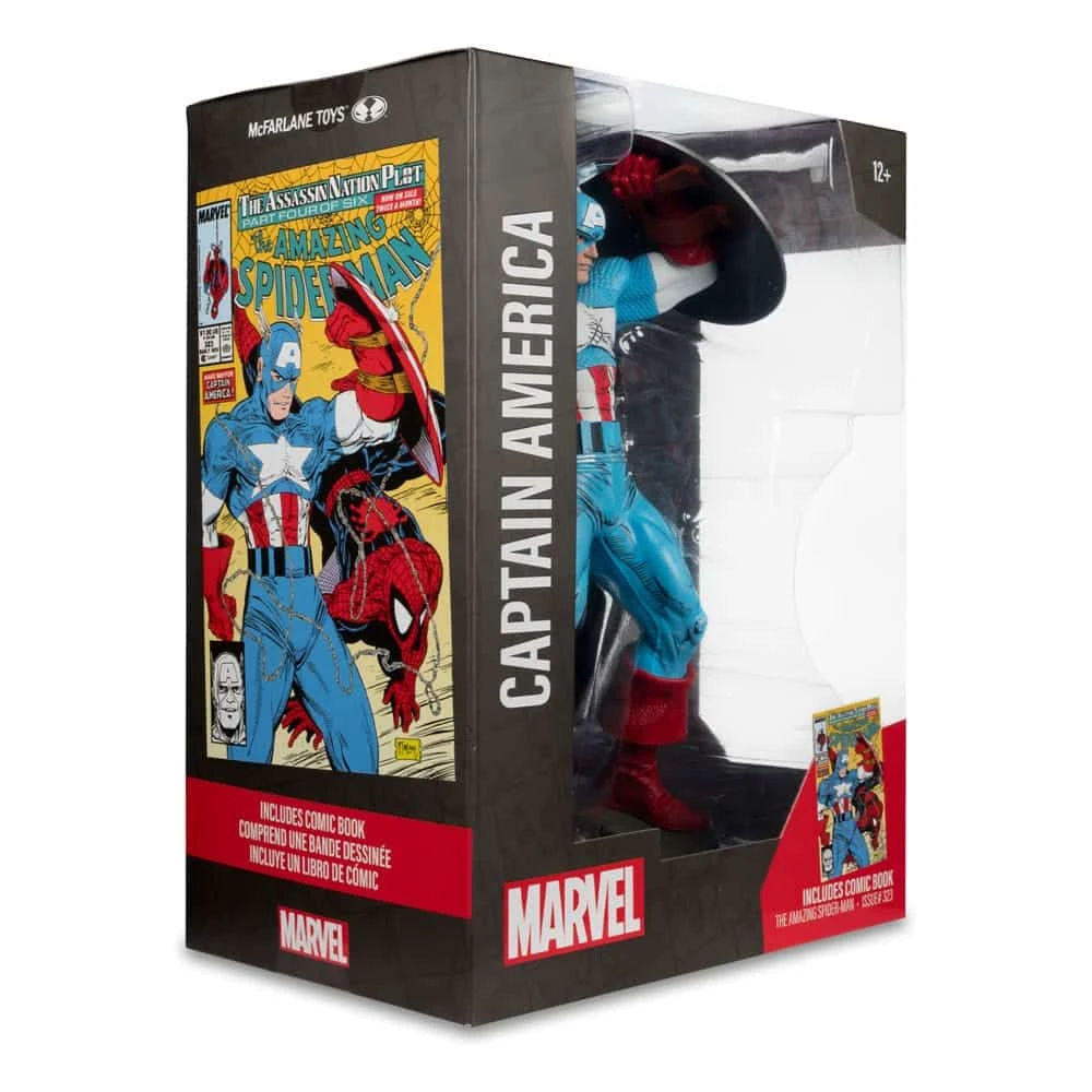 CAPTAIN AMERICA (THE AMAZING SPIDER-MAN 323) MARVEL 1/6 9 CAPTAIN AMERICA (THE AMAZING SPIDER-MAN 323) MARVEL 1/6 - Imagen 7