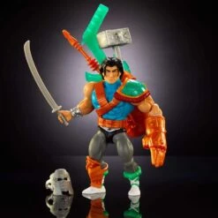MATTEL CASEY JONES MOTU X TMNT: TURTLES OF GRAYSKULL