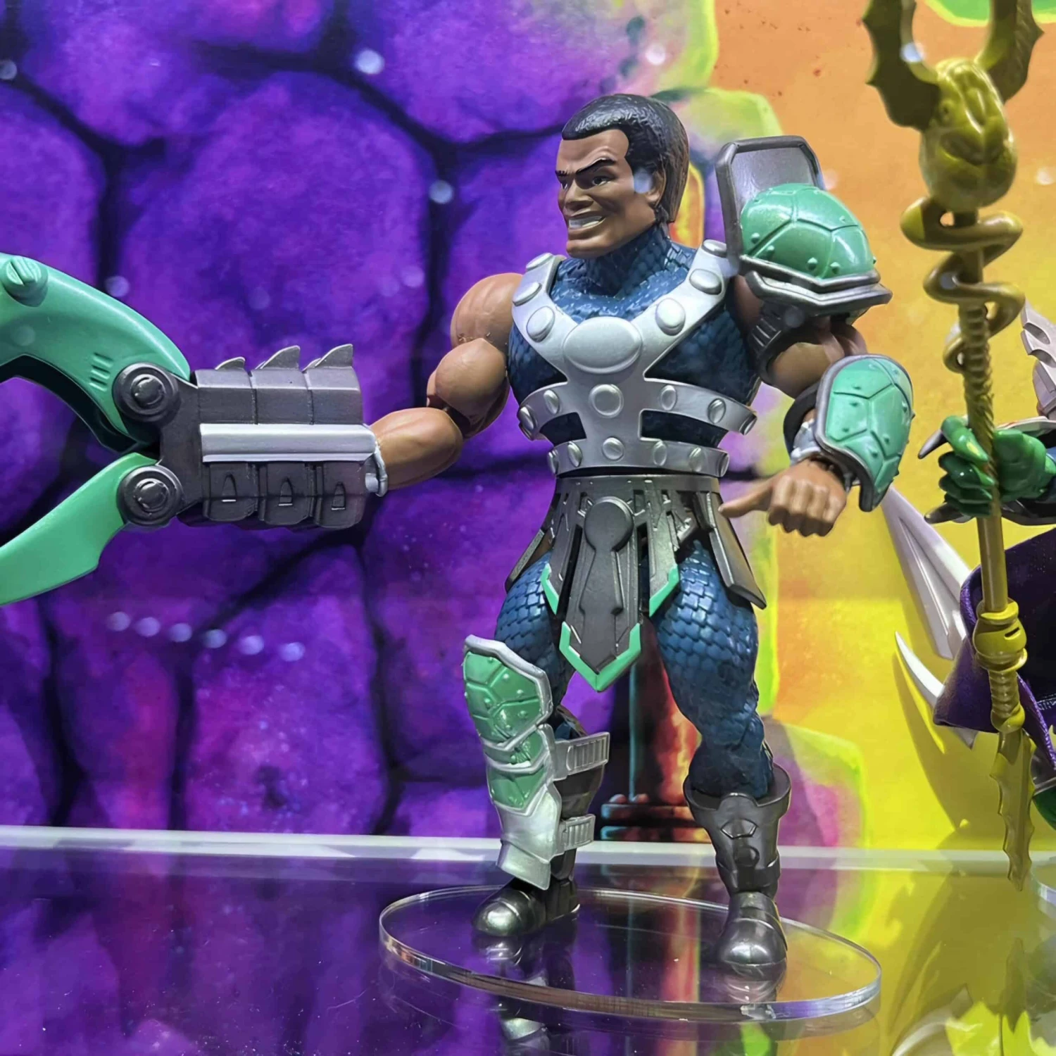 MATTEL CLAMP CHAMP MOTU X TMNT: TURTLES OF GRAYSKULL 4 MATTEL CLAMP CHAMP MOTU X TMNT: TURTLES OF GRAYSKULL - Imagen 2