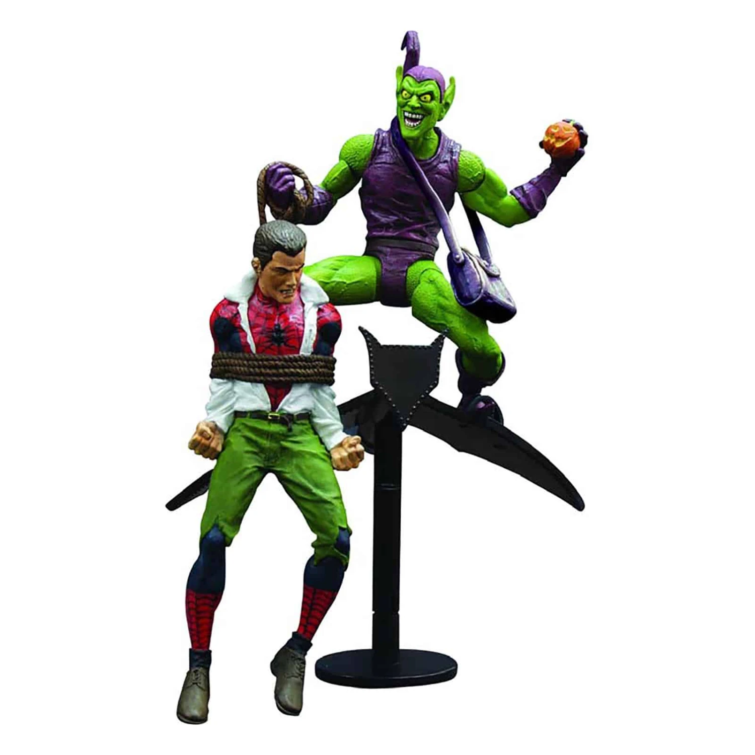 Diamond CLASSIC GREEN GOBLIN VS SPIDER-MAN MARVEL SELECT 3 Diamond CLASSIC GREEN GOBLIN VS SPIDER-MAN MARVEL SELECT