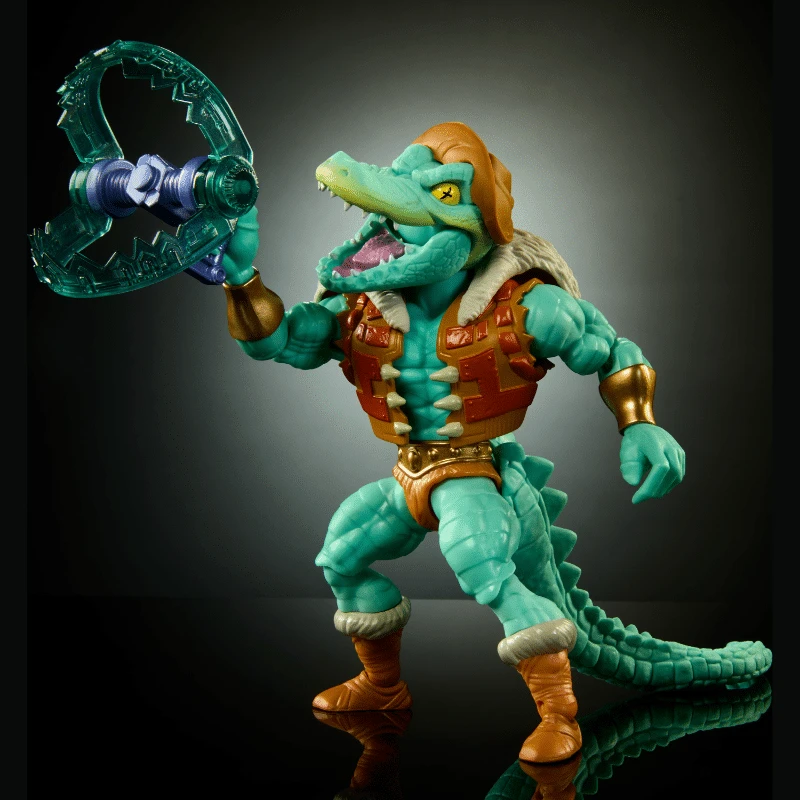 MATTEL DELUXE LEATHERHEAD MOTU X TMNT: TURTLES OF GRAYSKULL 3 MATTEL DELUXE LEATHERHEAD MOTU X TMNT: TURTLES OF GRAYSKULL