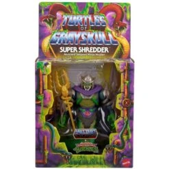MATTEL DELUXE SUPER SHREDDER MOTU X TMNT: TURTLES OF GRAYSKULL -Frikanime Ventas DELUXE SUPER SHREDDER MOTU X TMNT TURTLES OF GRAYSKULL 5