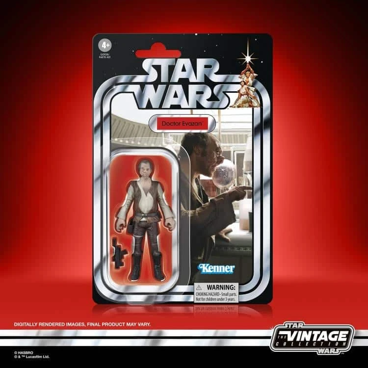 Hasbro DOCTOR EVAZAN VINTAGE COLLECTION STAR WARS 3 Hasbro DOCTOR EVAZAN VINTAGE COLLECTION STAR WARS