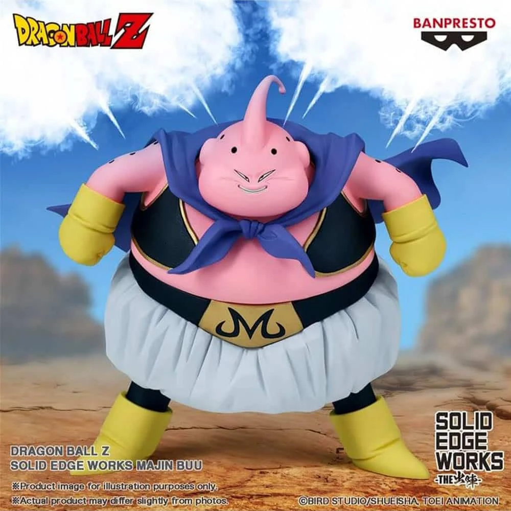 BANPRESTO DRAGON BALL Z MAJIN BUU SOLID EDGE WORKS 3 BANPRESTO DRAGON BALL Z MAJIN BUU SOLID EDGE WORKS