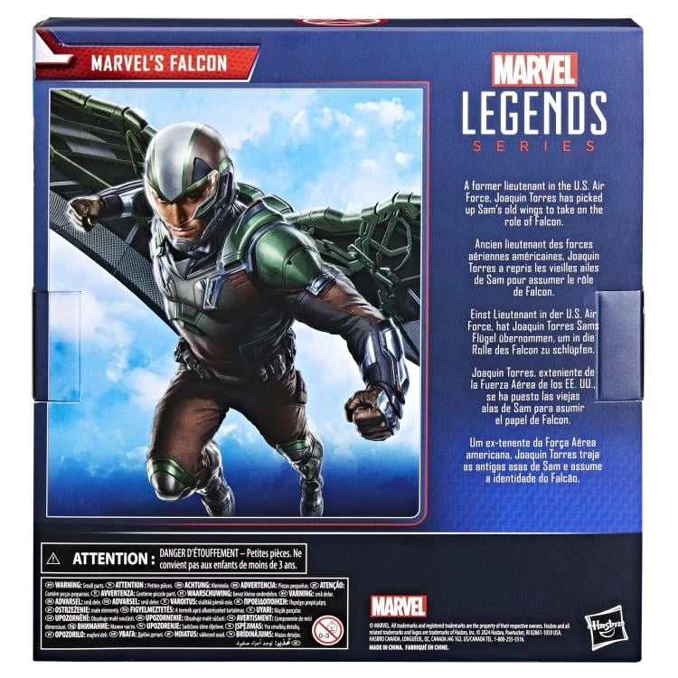 Hasbro FALCON CAPTAIN AMERICA BRAVE NEW WORLD MARVEL LEGENDS SERIES 14 Hasbro FALCON CAPTAIN AMERICA BRAVE NEW WORLD MARVEL LEGENDS SERIES - Imagen 12