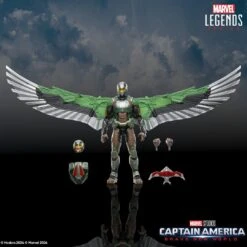 Hasbro FALCON CAPTAIN AMERICA BRAVE NEW WORLD MARVEL LEGENDS SERIES 16 Hasbro FALCON CAPTAIN AMERICA BRAVE NEW WORLD MARVEL LEGENDS SERIES -Frikanime Ventas FALCON CAPTAIN AMERICA BRAVE NEW WORD MARVEL LEGENDS SERIES 10
