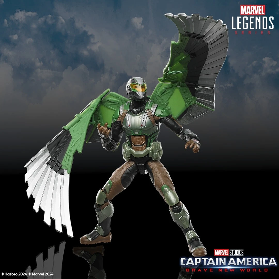 Hasbro FALCON CAPTAIN AMERICA BRAVE NEW WORLD MARVEL LEGENDS SERIES 4 Hasbro FALCON CAPTAIN AMERICA BRAVE NEW WORLD MARVEL LEGENDS SERIES - Imagen 2