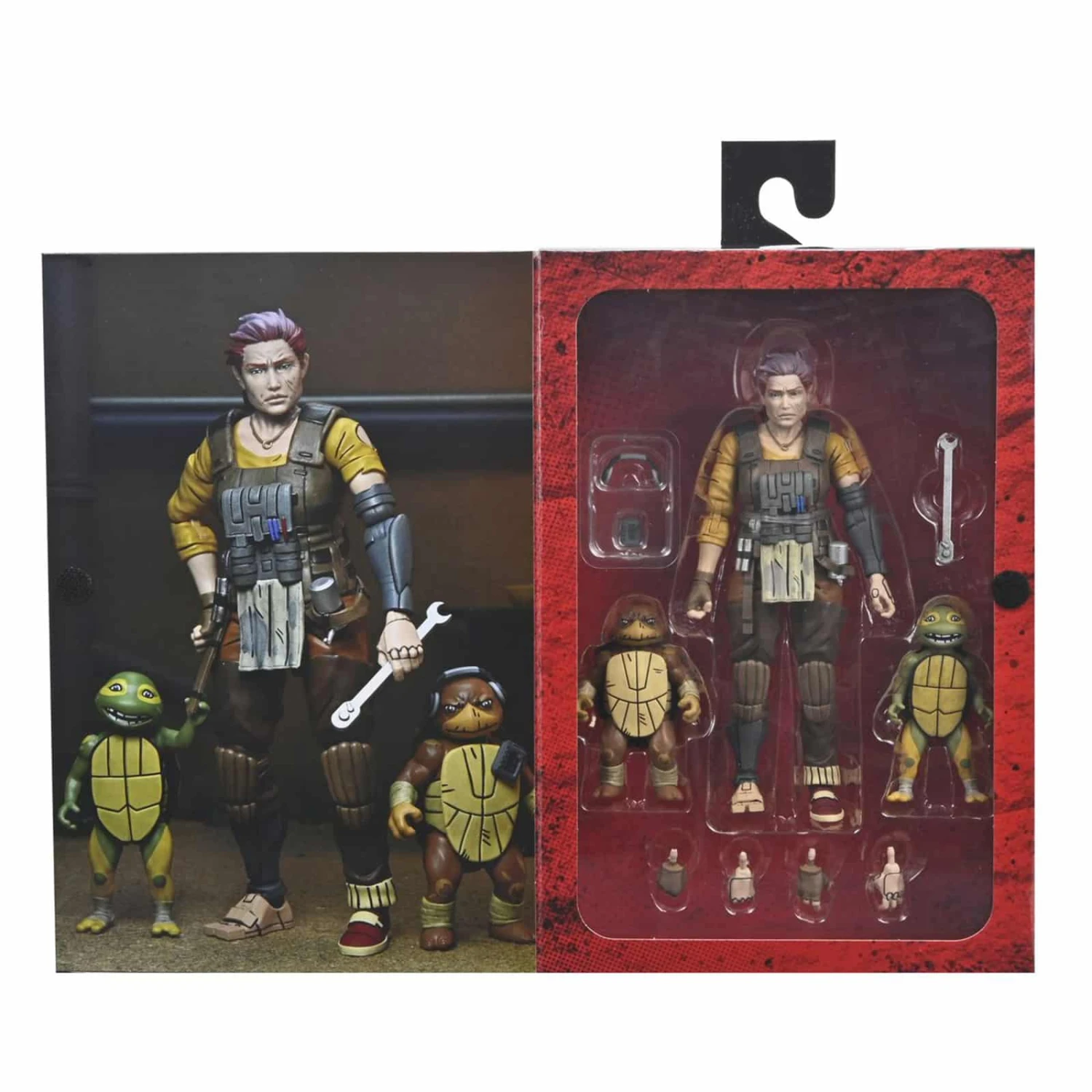NECA GRAMMY APRIL WITH BABY YI & MOJA TEENAGE MUTANT NINJA TURTLES THE LAST RONIN THE LOST YEARS 4 NECA GRAMMY APRIL WITH BABY YI & MOJA TEENAGE MUTANT NINJA TURTLES THE LAST RONIN THE LOST YEARS - Imagen 2