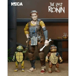 NECA GRAMMY APRIL WITH BABY YI & MOJA TEENAGE MUTANT NINJA TURTLES THE LAST RONIN THE LOST YEARS