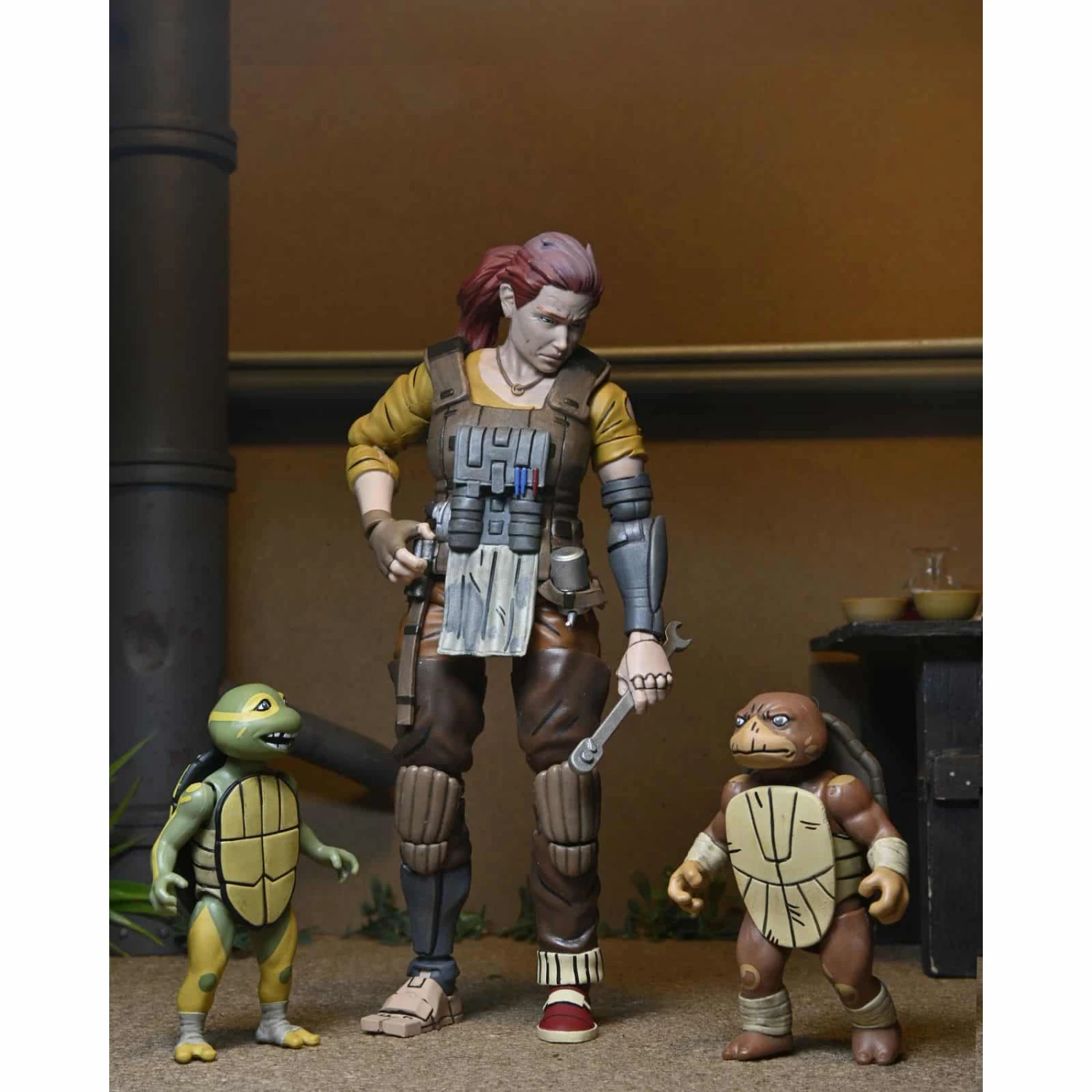 NECA GRAMMY APRIL WITH BABY YI & MOJA TEENAGE MUTANT NINJA TURTLES THE LAST RONIN THE LOST YEARS 6 NECA GRAMMY APRIL WITH BABY YI & MOJA TEENAGE MUTANT NINJA TURTLES THE LAST RONIN THE LOST YEARS - Imagen 4