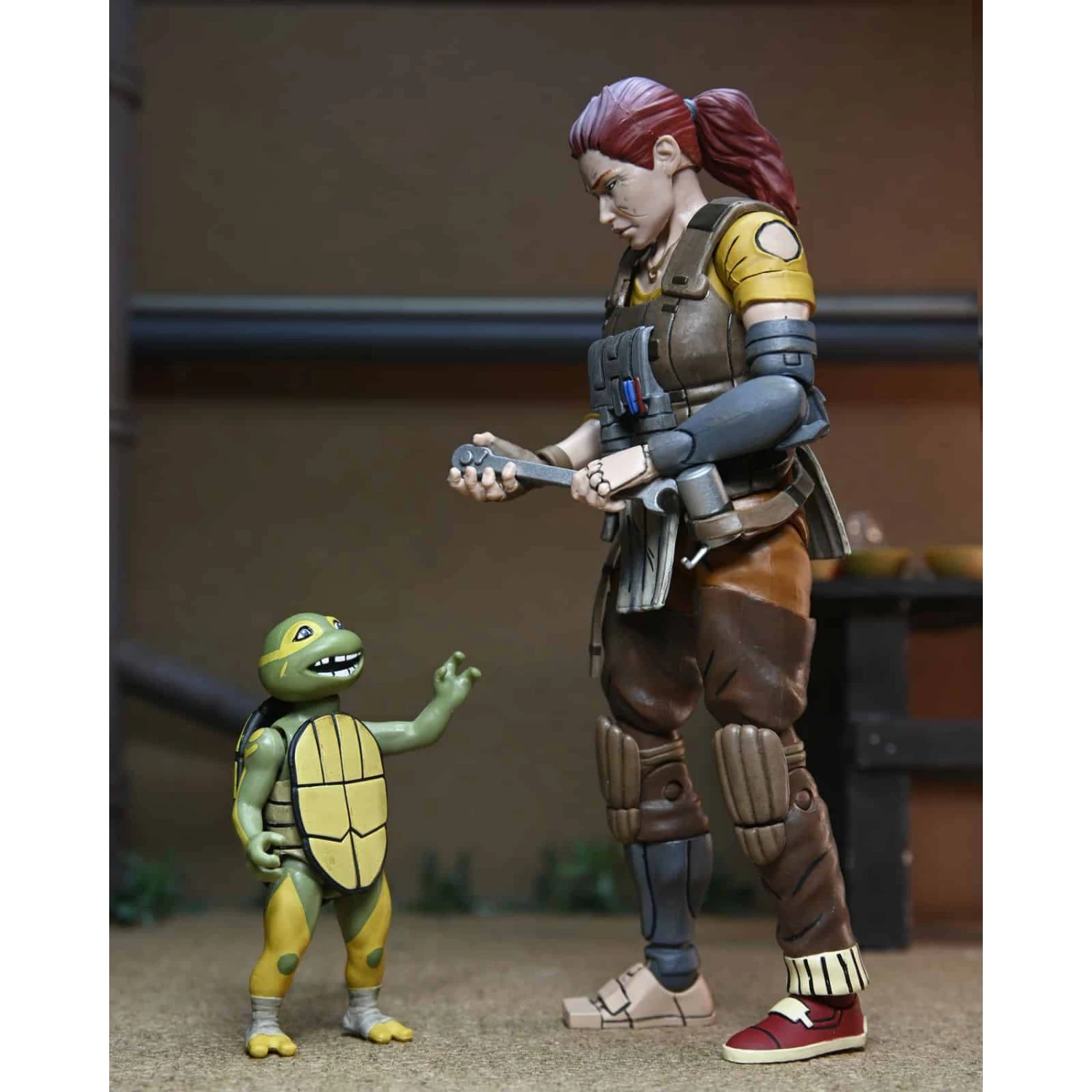 NECA GRAMMY APRIL WITH BABY YI & MOJA TEENAGE MUTANT NINJA TURTLES THE LAST RONIN THE LOST YEARS 8 NECA GRAMMY APRIL WITH BABY YI & MOJA TEENAGE MUTANT NINJA TURTLES THE LAST RONIN THE LOST YEARS - Imagen 6