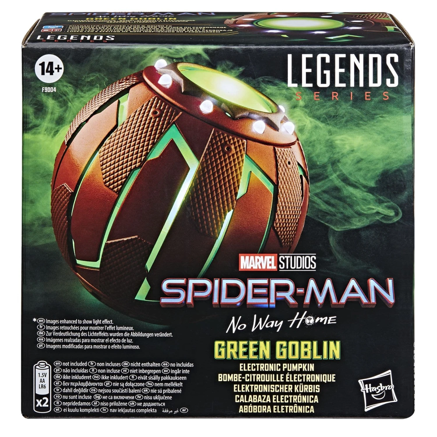 Hasbro GREEN GOBLIN ELECTRONIC PUMPKIN MARVEL LEGENDS SERIES 3 Hasbro GREEN GOBLIN ELECTRONIC PUMPKIN MARVEL LEGENDS SERIES