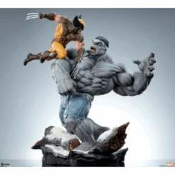 GREY HULK VS WOLVERINE MARVEL SIDESHOW