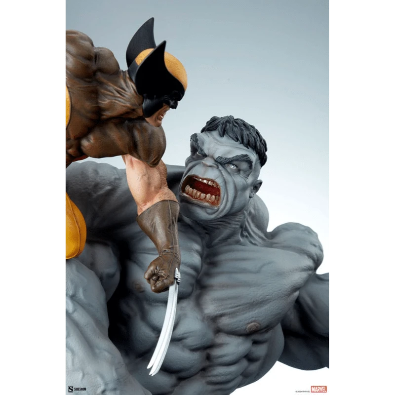 GREY HULK VS WOLVERINE MARVEL SIDESHOW 13 GREY HULK VS WOLVERINE MARVEL SIDESHOW - Imagen 11
