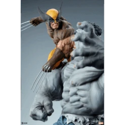 GREY HULK VS WOLVERINE MARVEL SIDESHOW 26 GREY HULK VS WOLVERINE MARVEL SIDESHOW -Frikanime Ventas GREY HULK VS WOLVERINE MARVEL SIDESHOW 12