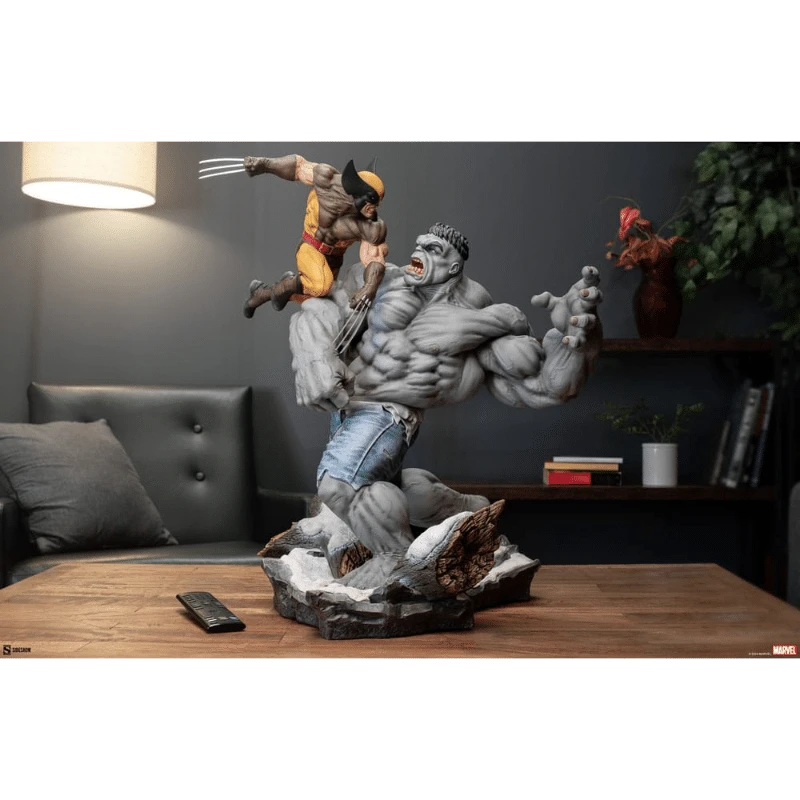GREY HULK VS WOLVERINE MARVEL SIDESHOW 5 GREY HULK VS WOLVERINE MARVEL SIDESHOW - Imagen 3