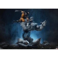 GREY HULK VS WOLVERINE MARVEL SIDESHOW 18 GREY HULK VS WOLVERINE MARVEL SIDESHOW -Frikanime Ventas GREY HULK VS WOLVERINE MARVEL SIDESHOW 3