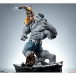 GREY HULK VS WOLVERINE MARVEL SIDESHOW 23 GREY HULK VS WOLVERINE MARVEL SIDESHOW -Frikanime Ventas GREY HULK VS WOLVERINE MARVEL SIDESHOW 8