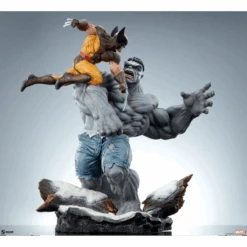 GREY HULK VS WOLVERINE MARVEL SIDESHOW 24 GREY HULK VS WOLVERINE MARVEL SIDESHOW -Frikanime Ventas GREY HULK VS WOLVERINE MARVEL SIDESHOW 9