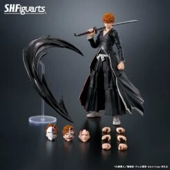 ICHIGO KUROSAKI GETSUGATENSHO BLEACH SH FIGUARTS -Frikanime Ventas ICHIGO KUROSAKI GETSUGATENSHO BLEACH SH FIGUARTS 1