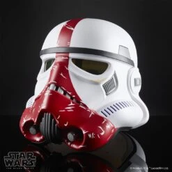 Hasbro INCINERATOR STORMTROOPER CASCO ELECTRONICO BLACK SERIES STAR WARS THE MANDALORIAN RE-RUN