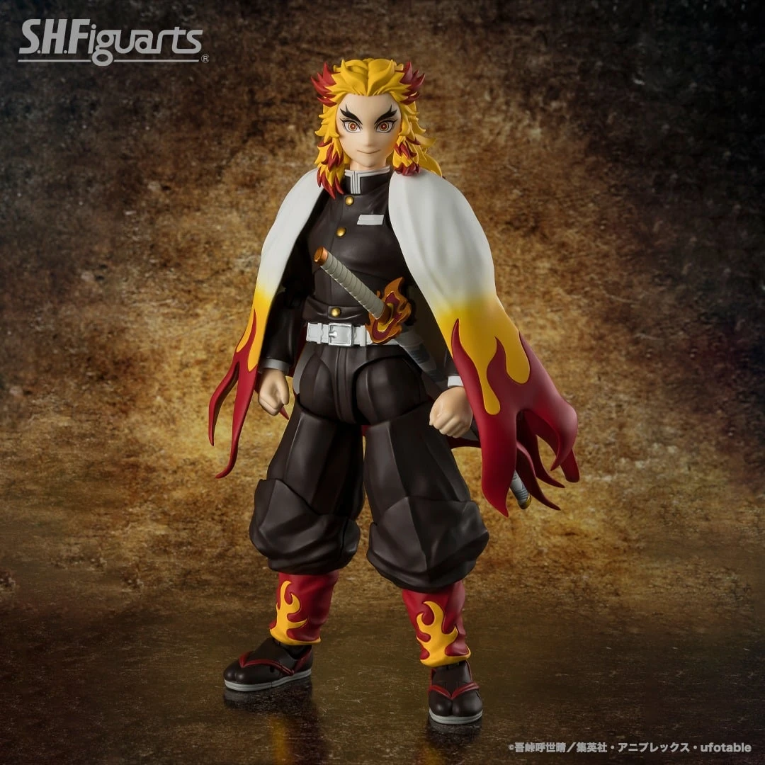KYOJURO RENGOKU DEMON SLAYER KIMETSU NO YAIBA SH FIGUARTS 4 KYOJURO RENGOKU DEMON SLAYER KIMETSU NO YAIBA SH FIGUARTS - Imagen 2