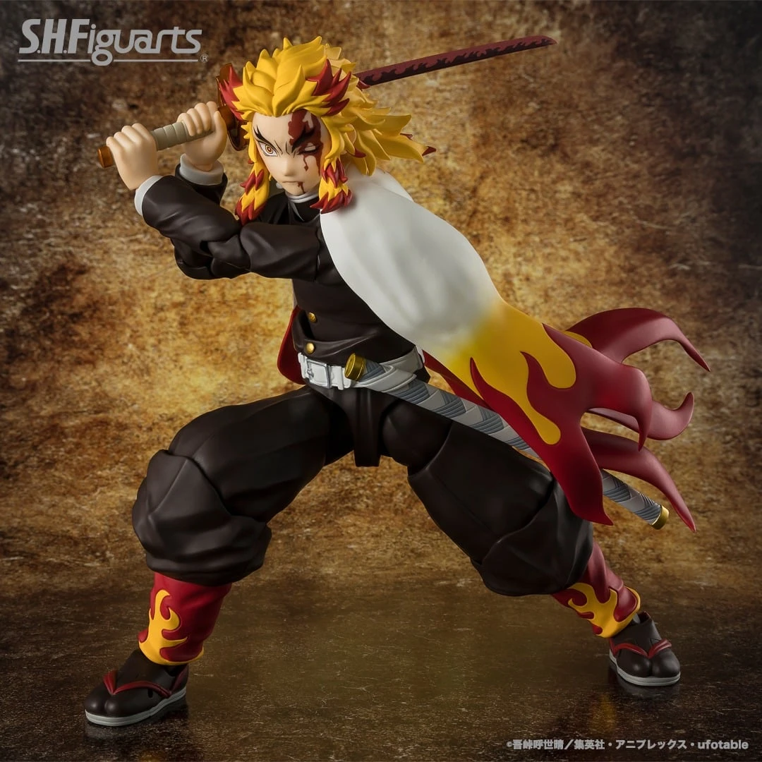 KYOJURO RENGOKU DEMON SLAYER KIMETSU NO YAIBA SH FIGUARTS 6 KYOJURO RENGOKU DEMON SLAYER KIMETSU NO YAIBA SH FIGUARTS - Imagen 4