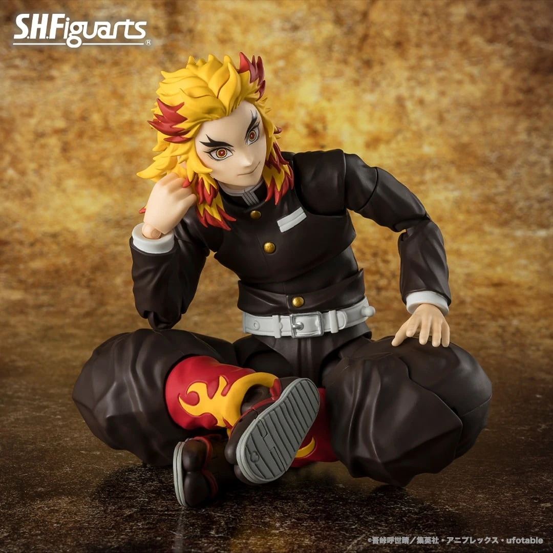 KYOJURO RENGOKU DEMON SLAYER KIMETSU NO YAIBA SH FIGUARTS 7 KYOJURO RENGOKU DEMON SLAYER KIMETSU NO YAIBA SH FIGUARTS - Imagen 5