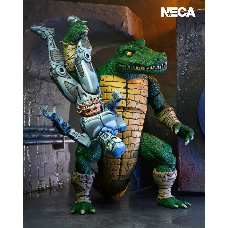 NECA LEATHERHEAD DELUXE TEENAGE MUTANT NINJA TURTLES MIRAGE COMICS 9 NECA LEATHERHEAD DELUXE TEENAGE MUTANT NINJA TURTLES MIRAGE COMICS - Imagen 7