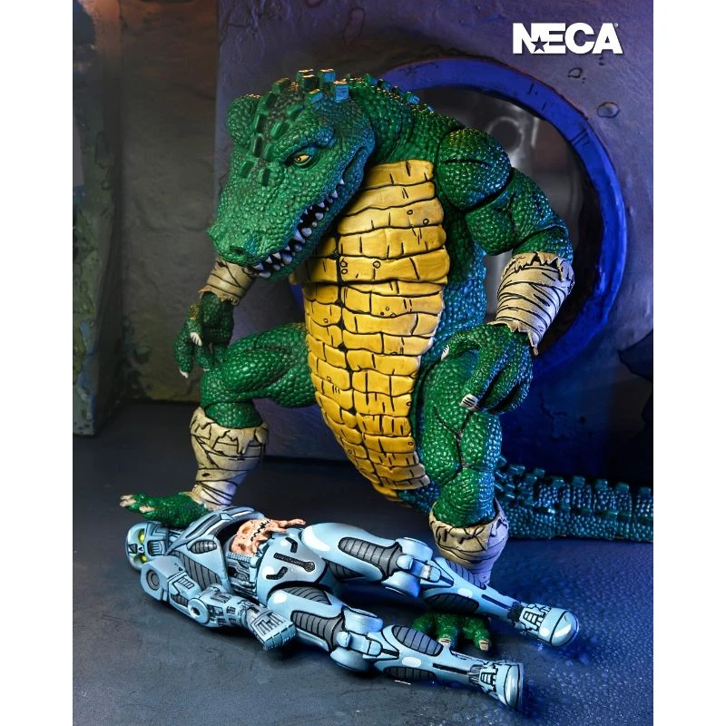 NECA LEATHERHEAD DELUXE TEENAGE MUTANT NINJA TURTLES MIRAGE COMICS 4 NECA LEATHERHEAD DELUXE TEENAGE MUTANT NINJA TURTLES MIRAGE COMICS - Imagen 2