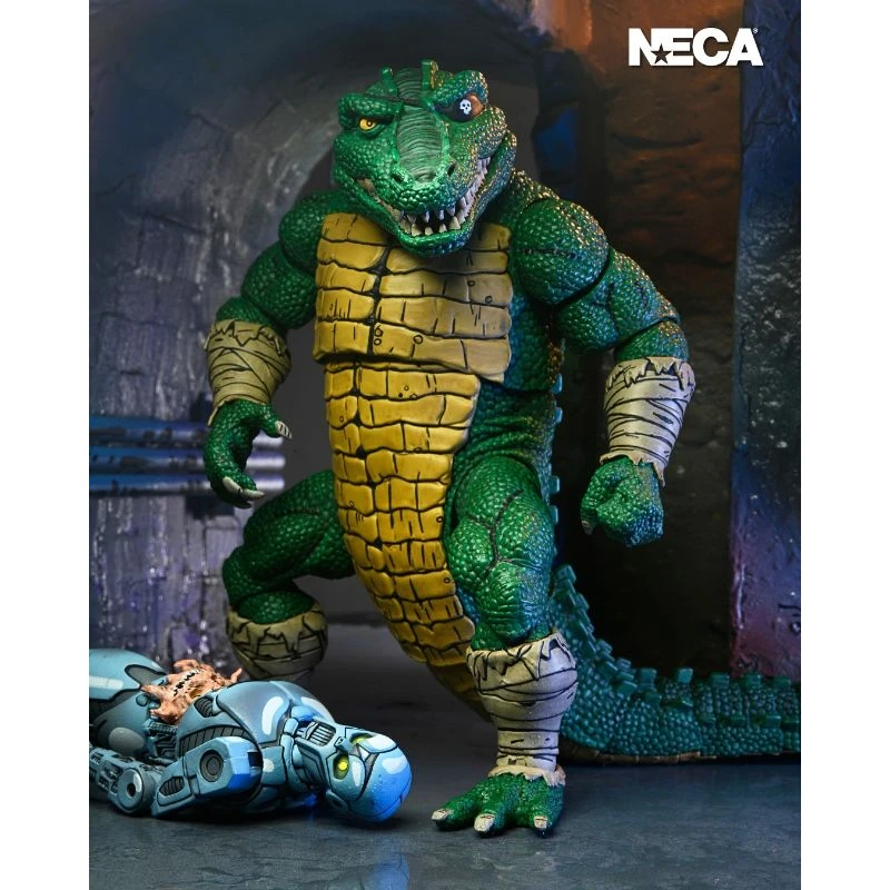 NECA LEATHERHEAD DELUXE TEENAGE MUTANT NINJA TURTLES MIRAGE COMICS 3 NECA LEATHERHEAD DELUXE TEENAGE MUTANT NINJA TURTLES MIRAGE COMICS