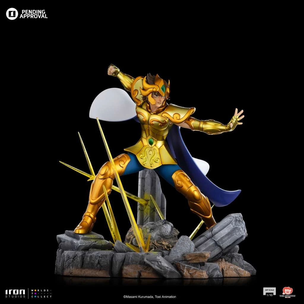 LEO AIOLIA SAINT SEIYA 1/10 6 LEO AIOLIA SAINT SEIYA 1/10 - Imagen 4