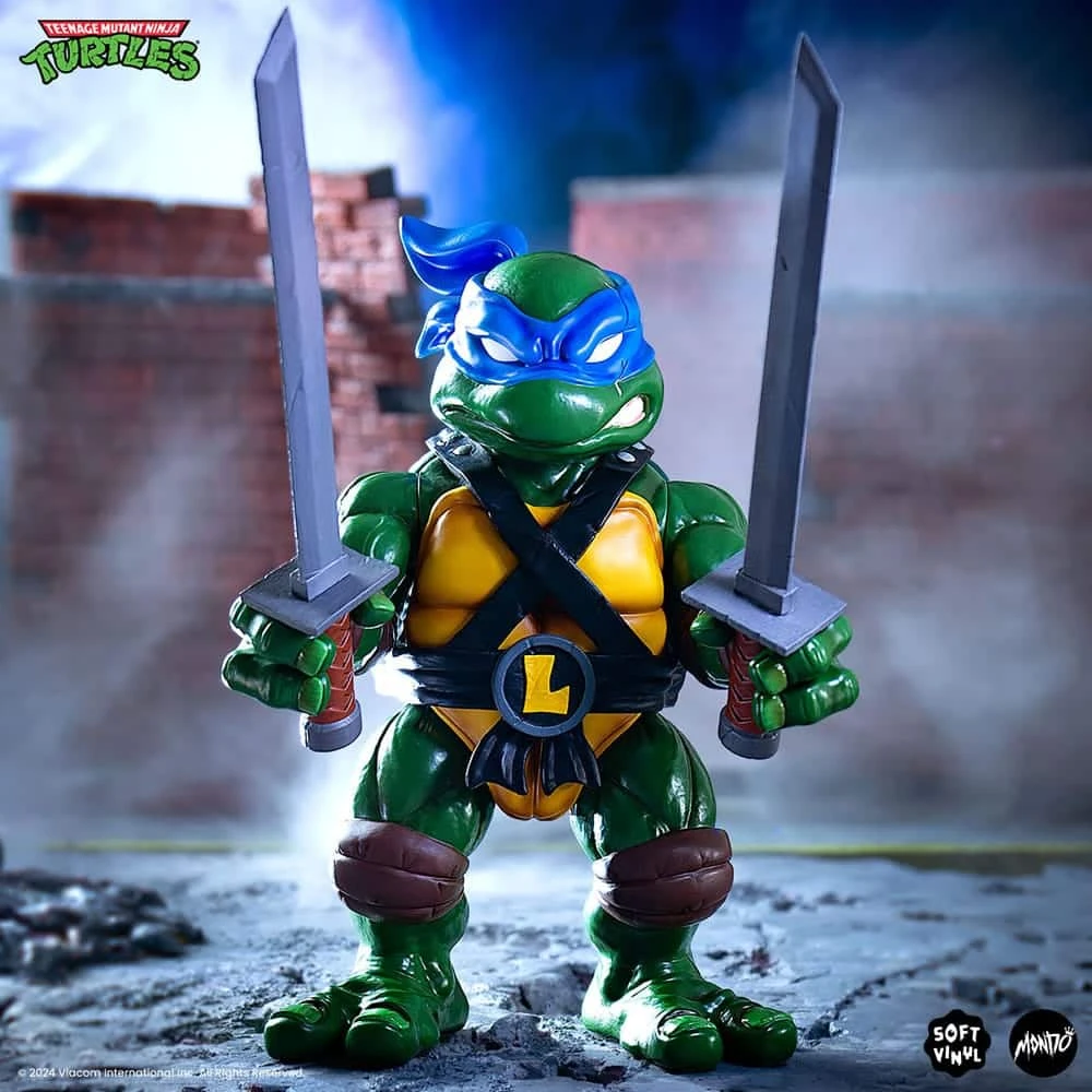 LEONARDO TMNT SOFT VINYL MONDO 1/6 3 LEONARDO TMNT SOFT VINYL MONDO 1/6