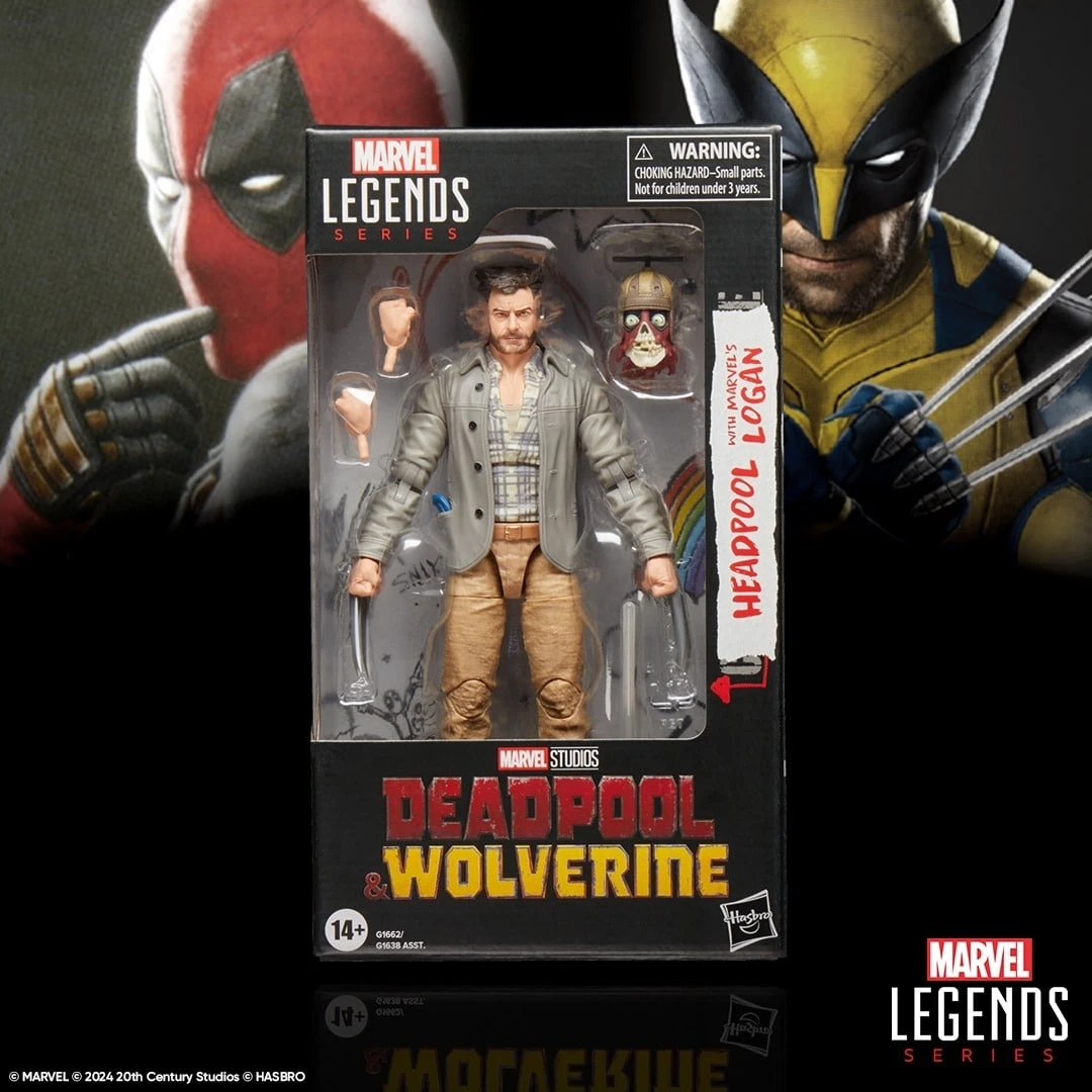 Hasbro LOGAN AND HEADPOOL MOVIE 2024 MARVEL LEGENDS SERIES 3 Hasbro LOGAN AND HEADPOOL MOVIE 2024 MARVEL LEGENDS SERIES
