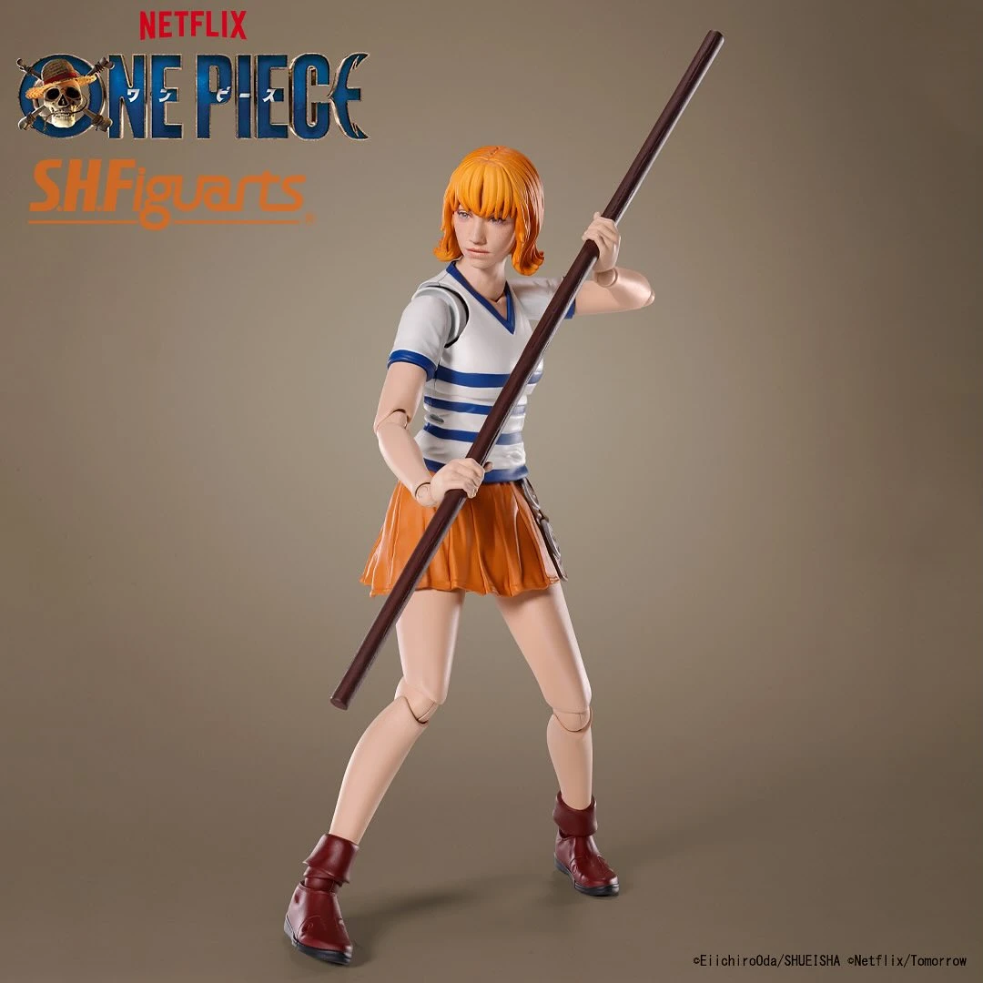 NAMI ONE PIECE NETFLIX SERIES SH FIGUARTS 6 NAMI ONE PIECE NETFLIX SERIES SH FIGUARTS - Imagen 4