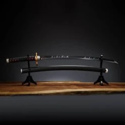 NICHIRIN SWORD (TANJIRO KAMADO) KYOJURO RENGOKUS SWORD GUARD VERSION REPLICA DEMON SLAYER KIMETSU NO YAIBA PROPLICA