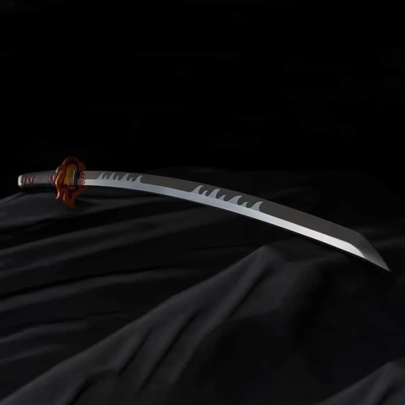 NICHIRIN SWORD (TANJIRO KAMADO) KYOJURO RENGOKUS SWORD GUARD VERSION REPLICA DEMON SLAYER KIMETSU NO YAIBA PROPLICA 7 NICHIRIN SWORD (TANJIRO KAMADO) KYOJURO RENGOKUS SWORD GUARD VERSION REPLICA DEMON SLAYER KIMETSU NO YAIBA PROPLICA - Imagen 5