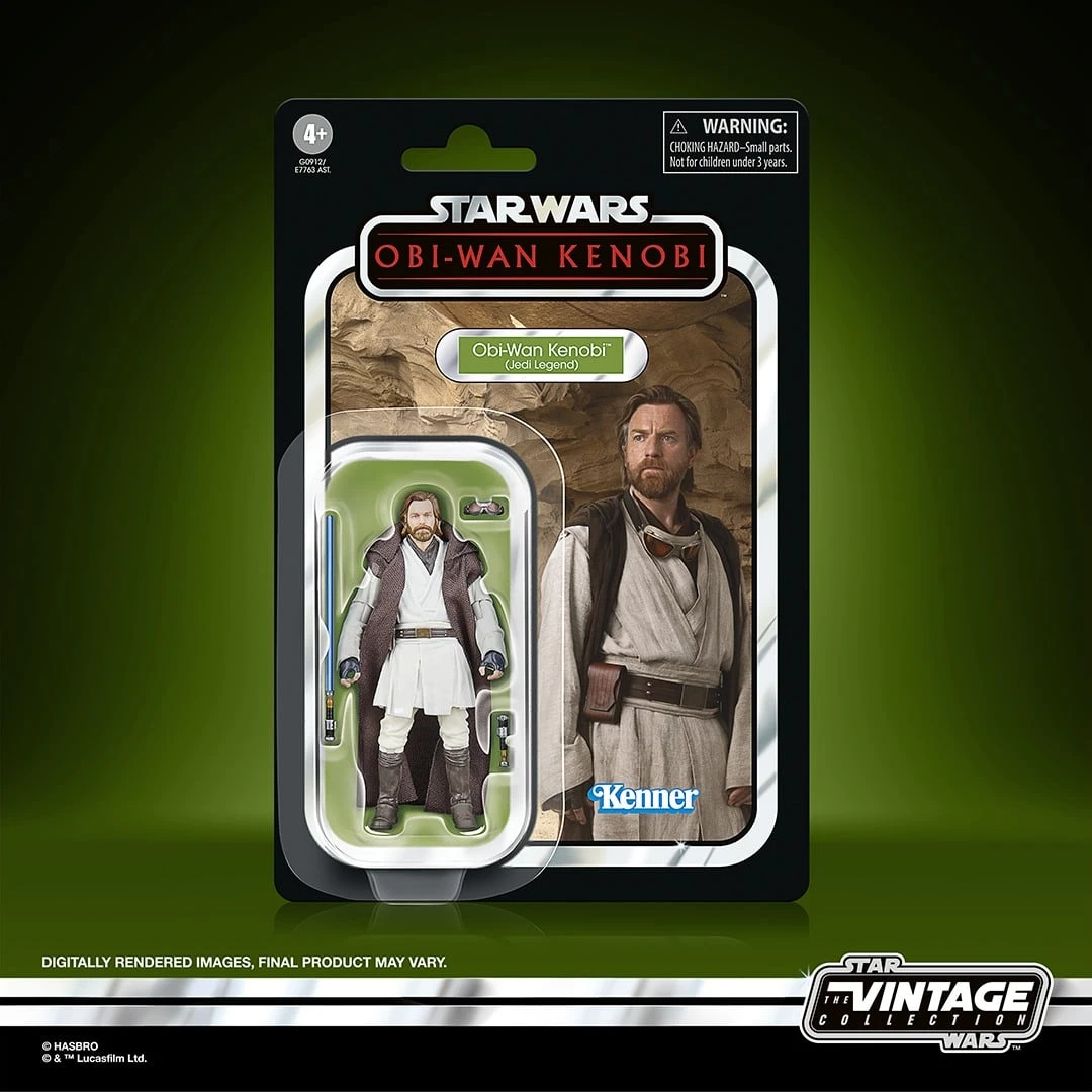 Hasbro OBI-WAN KENOBI JEDI LEGEND VINTAGE COLLECTION STAR WARS 3 Hasbro OBI-WAN KENOBI JEDI LEGEND VINTAGE COLLECTION STAR WARS