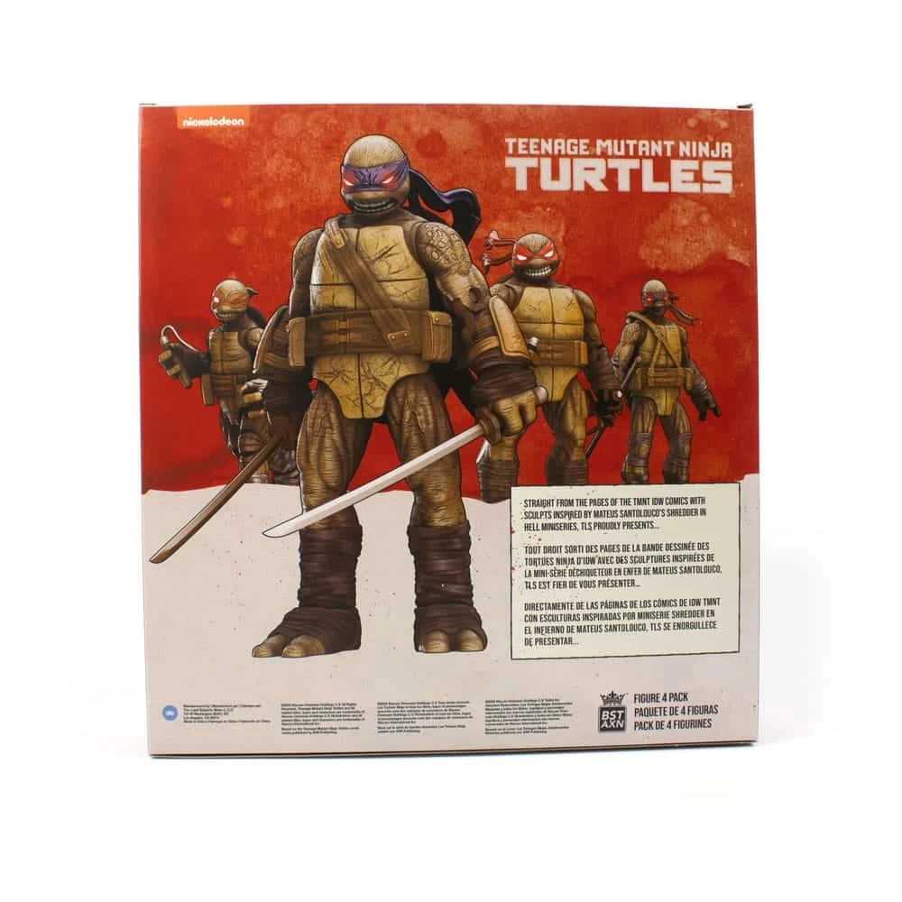 PACK ZOMBIE TURTLE (IDW COMICS) BST AXN TMNT 14 PACK ZOMBIE TURTLE (IDW COMICS) BST AXN TMNT - Imagen 12